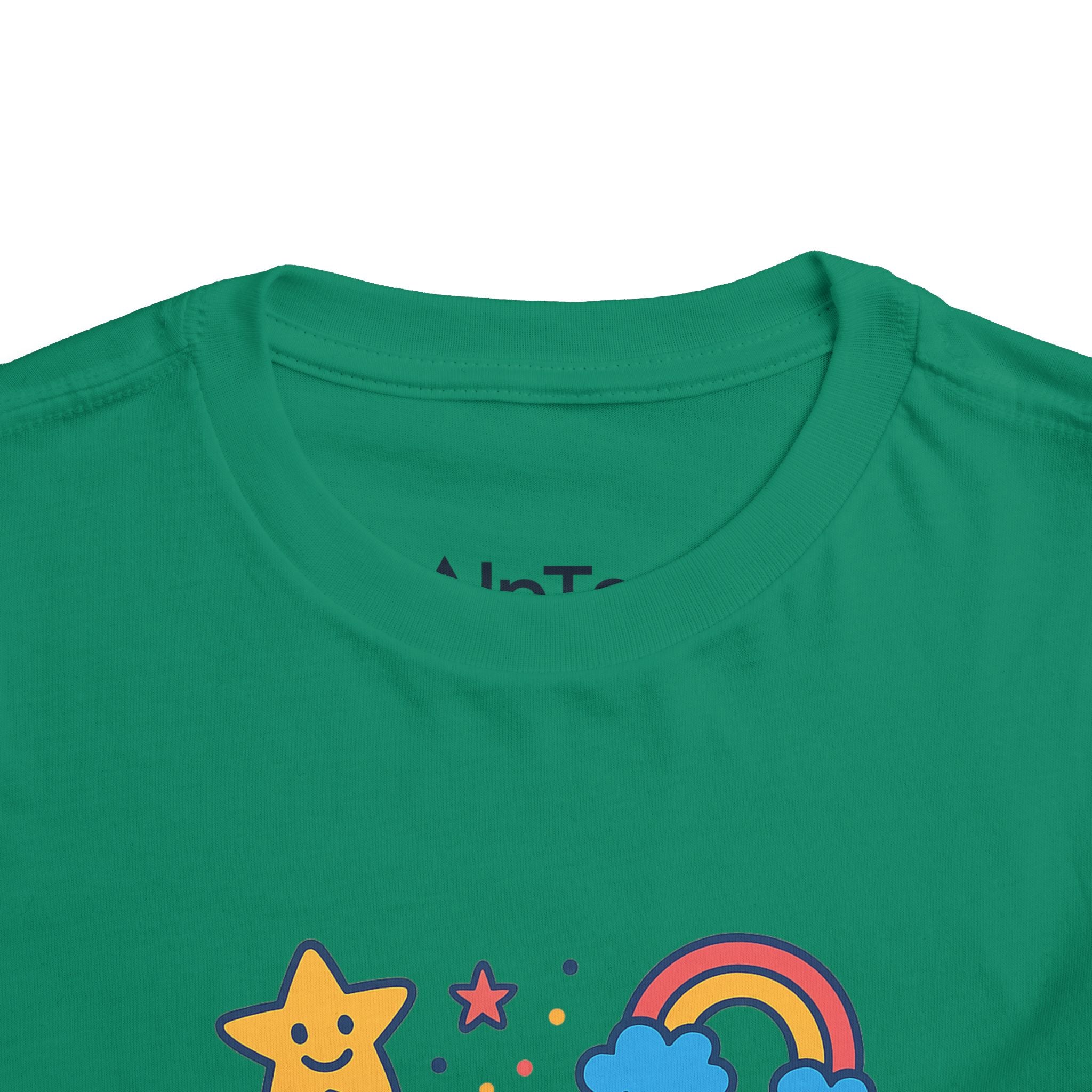Super Fun Toddler Tee - Colorful Playful Graphic T-Shirt for Kids