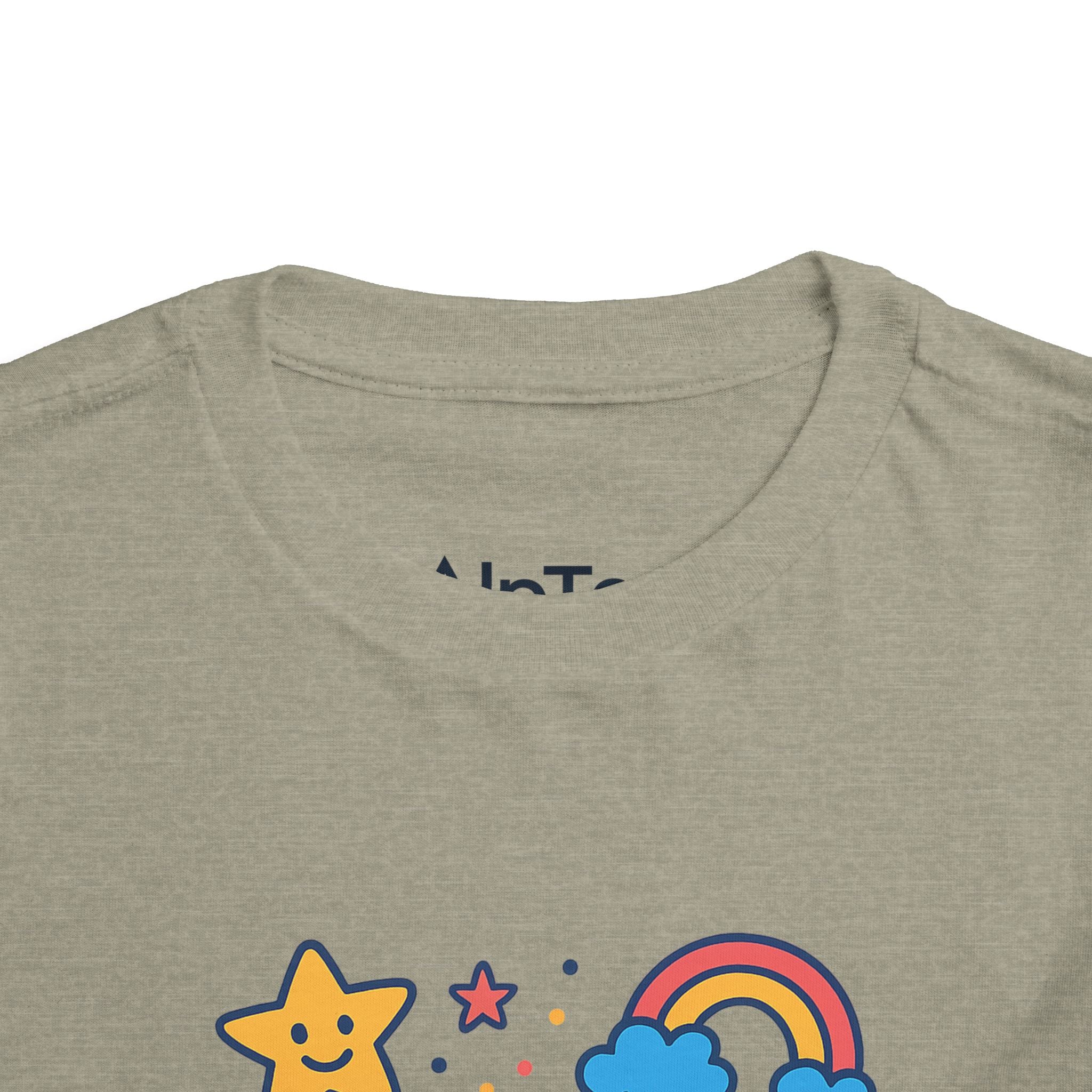 Super Fun Toddler Tee - Colorful Playful Graphic T-Shirt for Kids