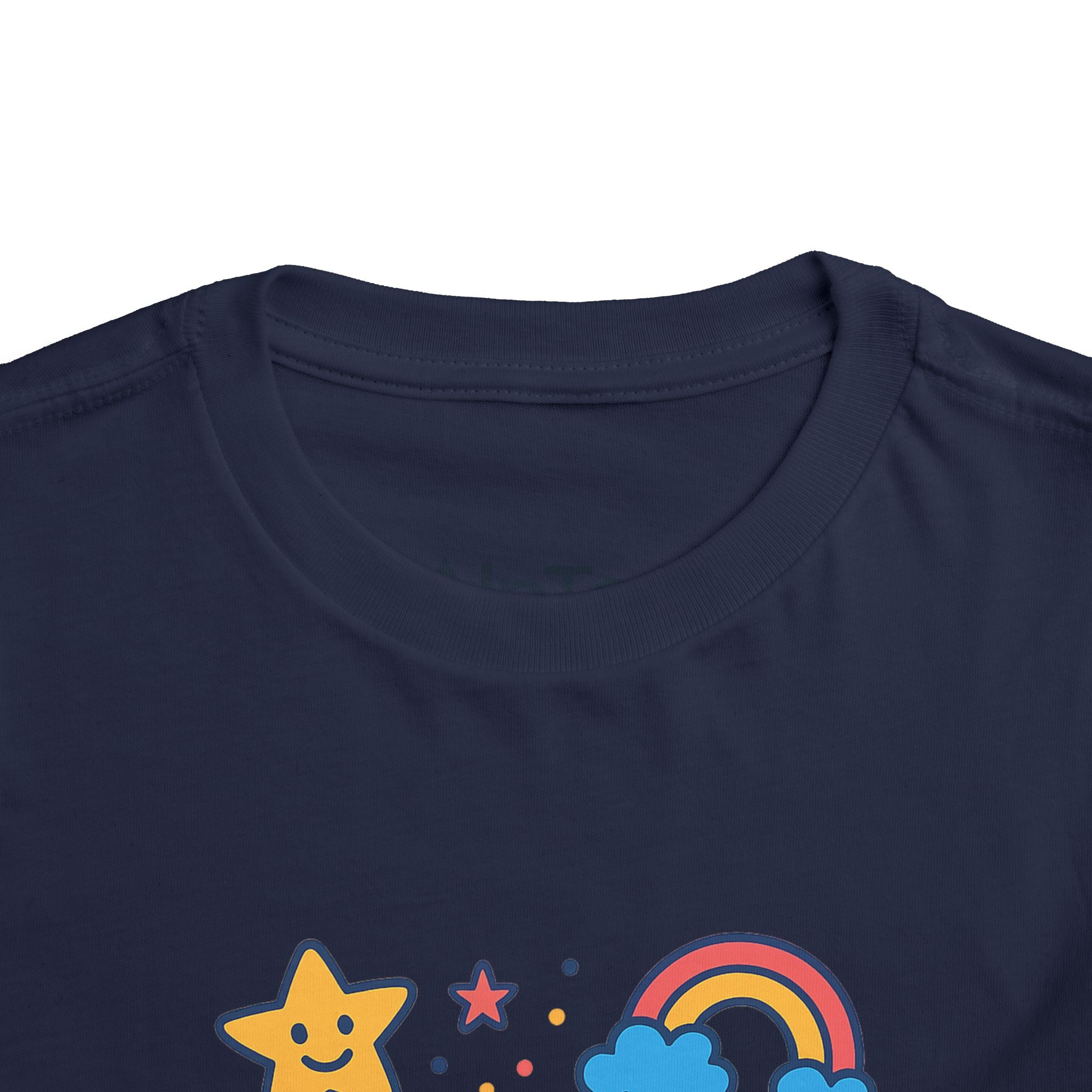Super Fun Toddler Tee - Colorful Playful Graphic T-Shirt for Kids