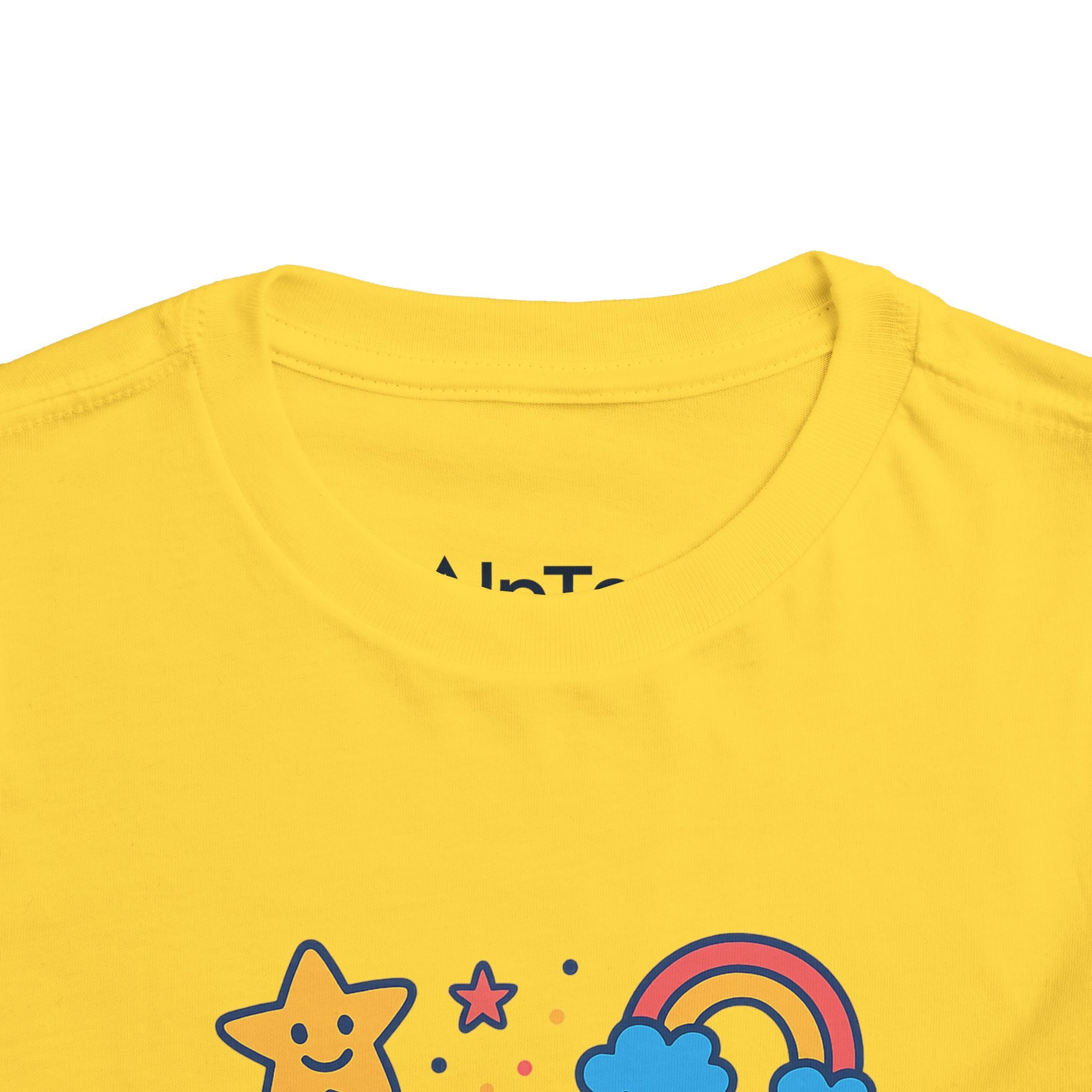 Super Fun Toddler Tee - Colorful Playful Graphic T-Shirt for Kids
