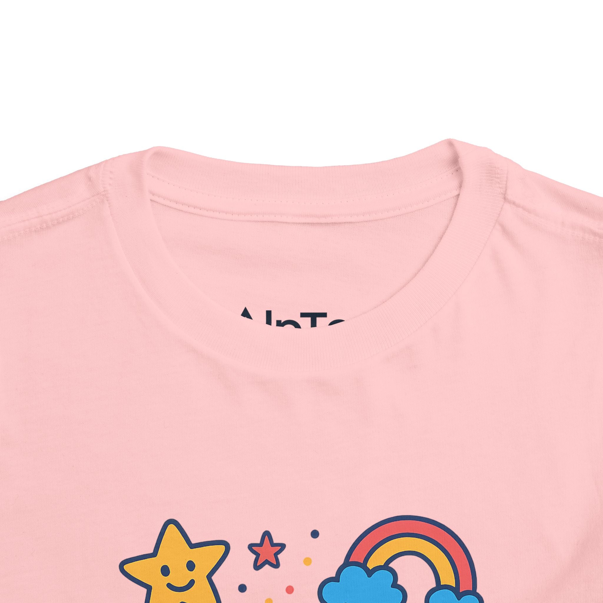 Super Fun Toddler Tee - Colorful Playful Graphic T-Shirt for Kids