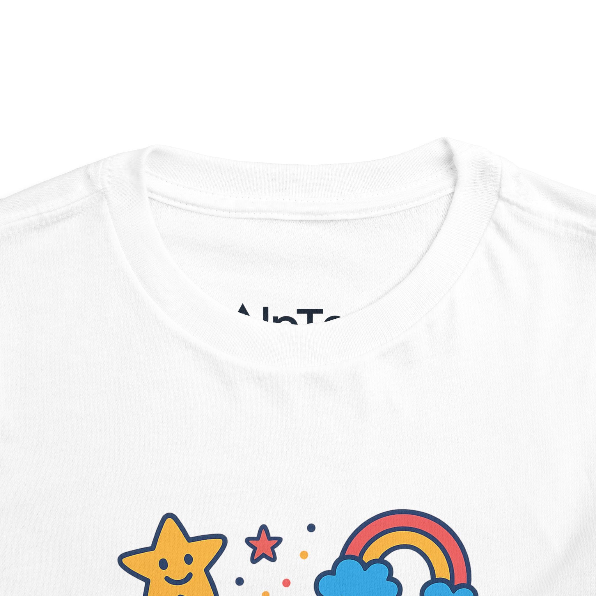 Super Fun Toddler Tee - Colorful Playful Graphic T-Shirt for Kids