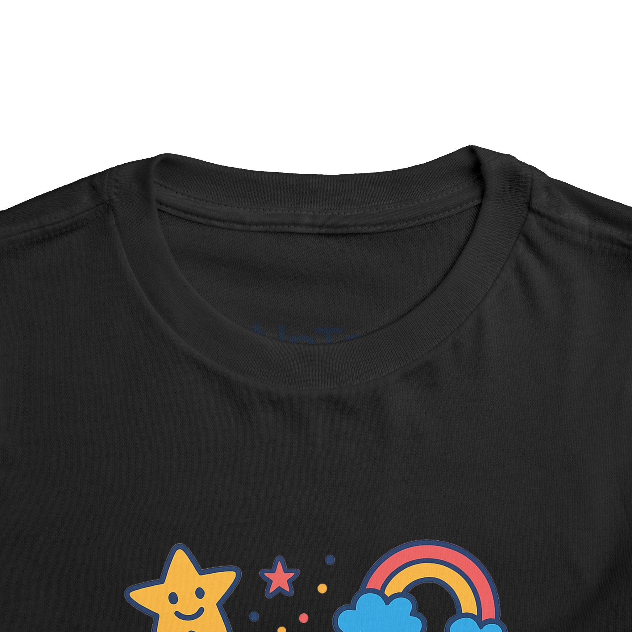 Super Fun Toddler Tee - Colorful Playful Graphic T-Shirt for Kids